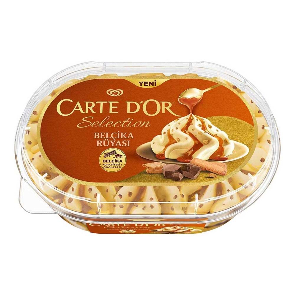 Algida Carte Dor Selection Belçika Rüyası 800 Ml Dondurma