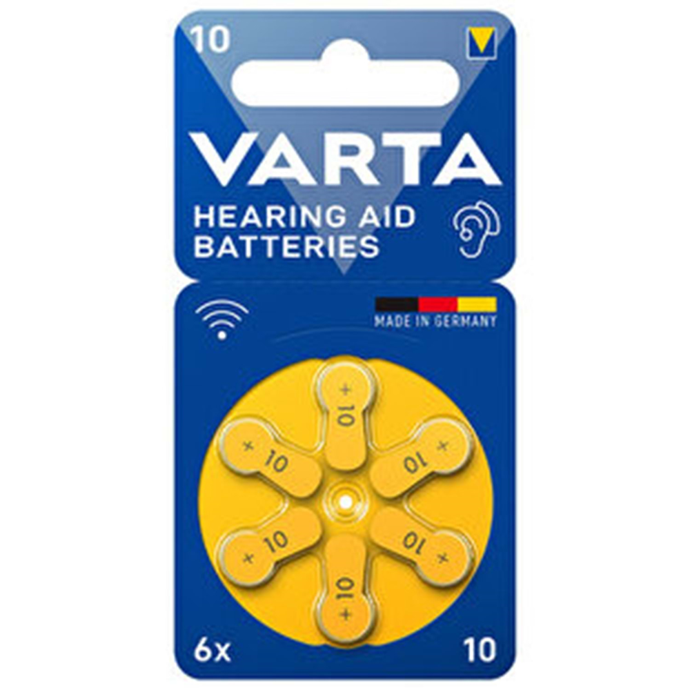 Varta İşitme Pili No: 10 6 Lı