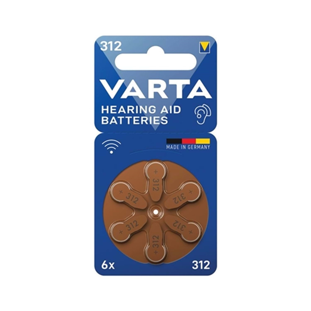 Varta İşitme Pili No:312 6 Lı