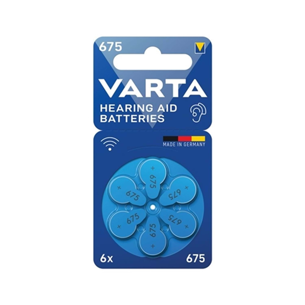 Varta İşitme Pili No:675 6 Lı