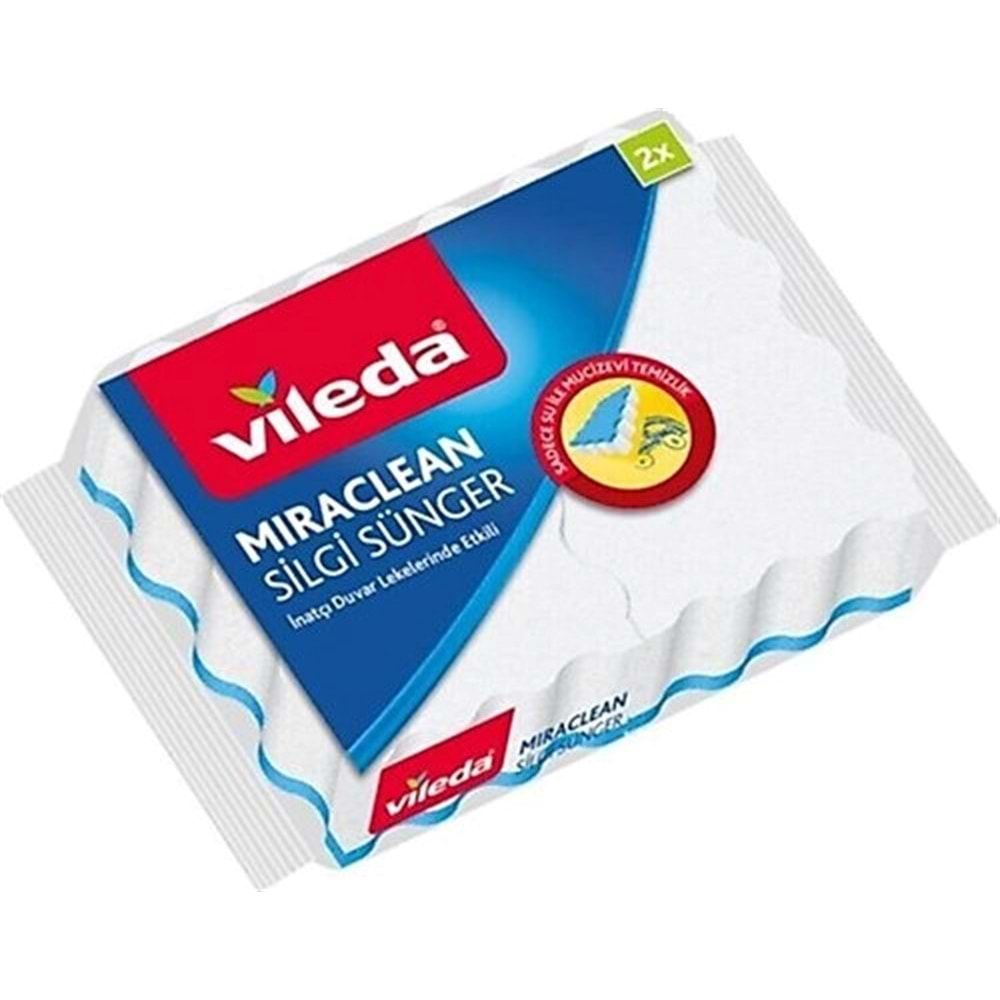 Vileda Silgi Sünger 2 Li Miraclean