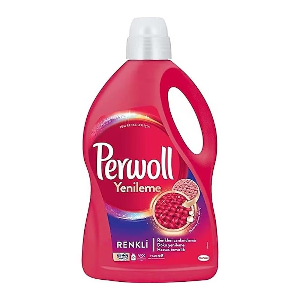 Perwoll Yenileme&Onarım Renkli 2.97 Lt (54 Yıkama)