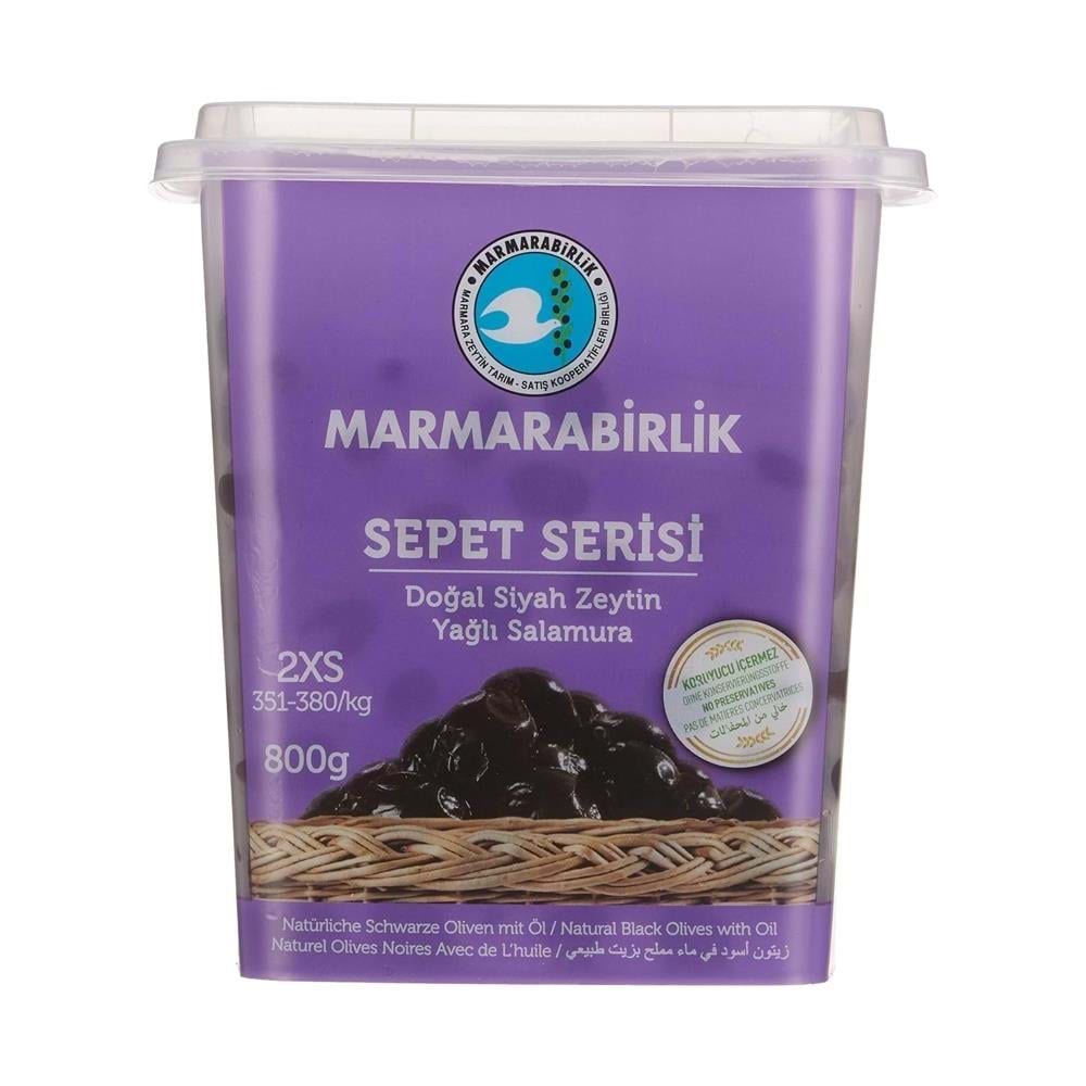 Marmarabirlik Zeytin 2Xs Lüks Sepet Serisi 800 Gr