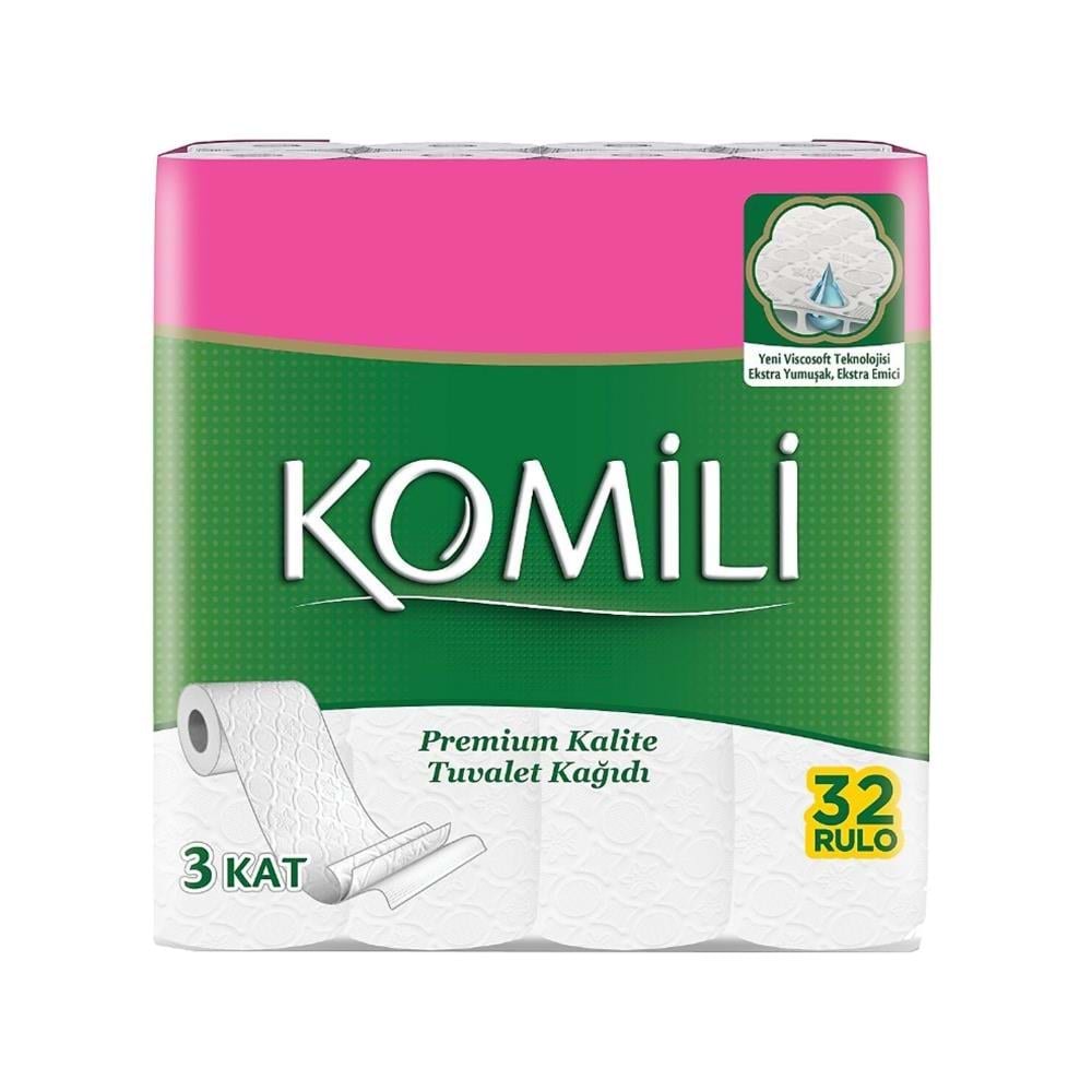 Komili Tuvalet Kağıdı 3 Katlı 32Li