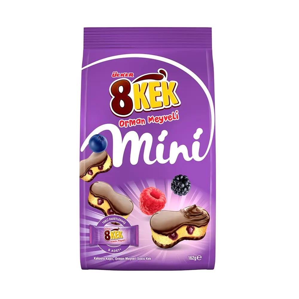 Ülker 8 Kek Mini Orman Meyveli 162 Gr