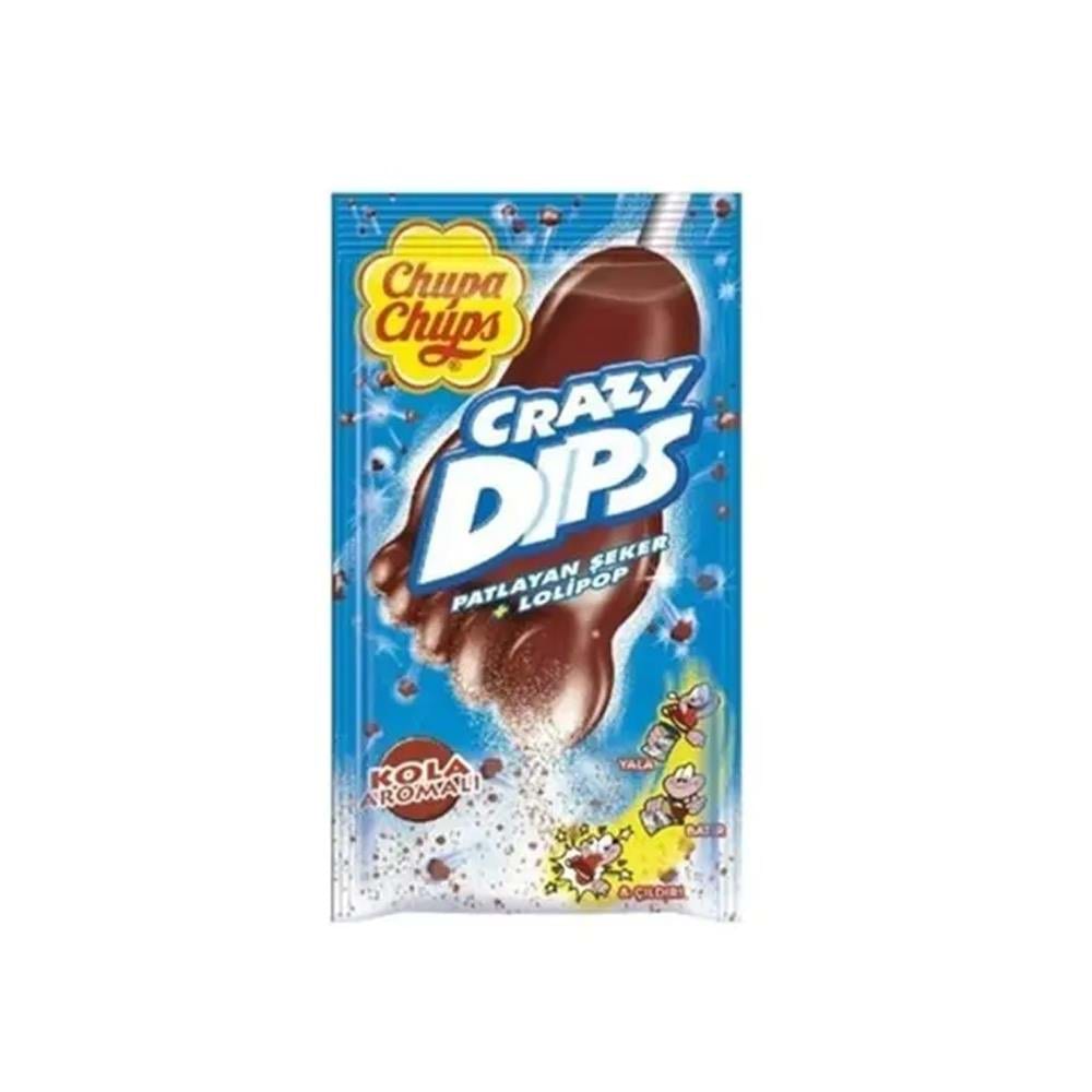 Chupa Chups Crazy Dips Kola Aromalı 14 Gr
