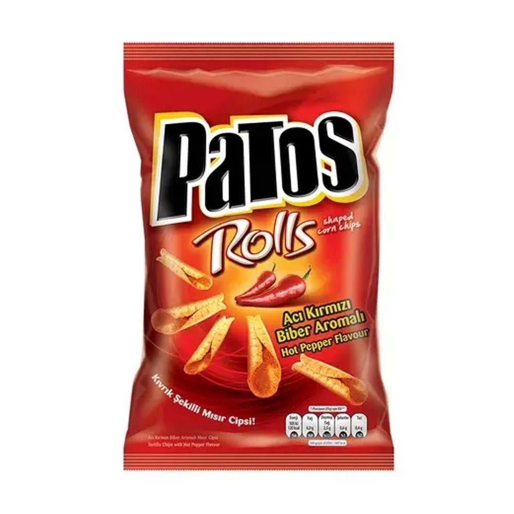 Patos Rolls Acı Kırmızı Biber 195 Gr