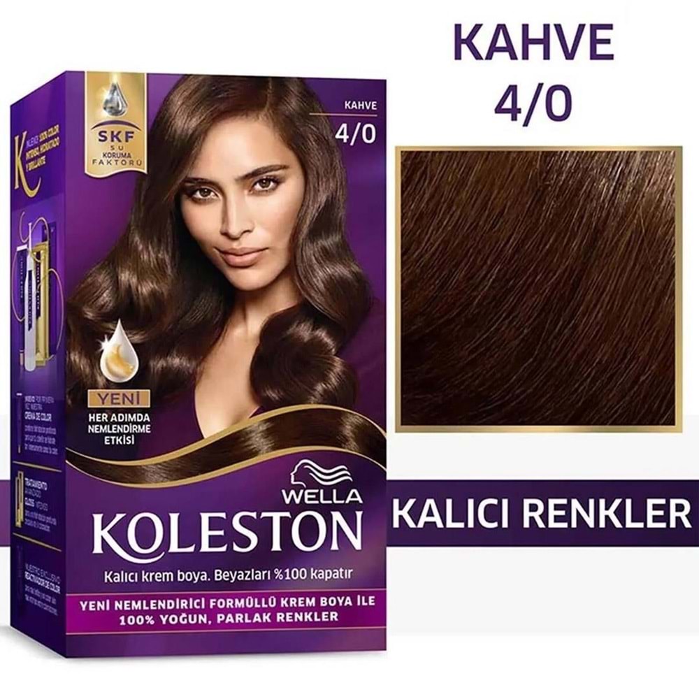 Koleston Saç Boyası Kahve 4/0