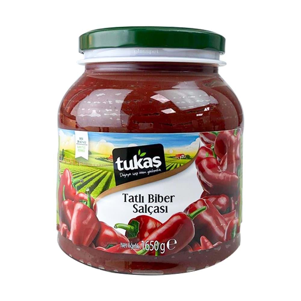 Tukaş Tatlı Biber Salçası 1650 Gr Pet