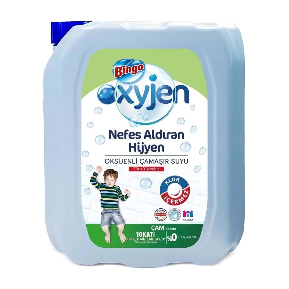 Bingo Oksijen Çamaşır Suyu Çam Kokulu 4 Lt
