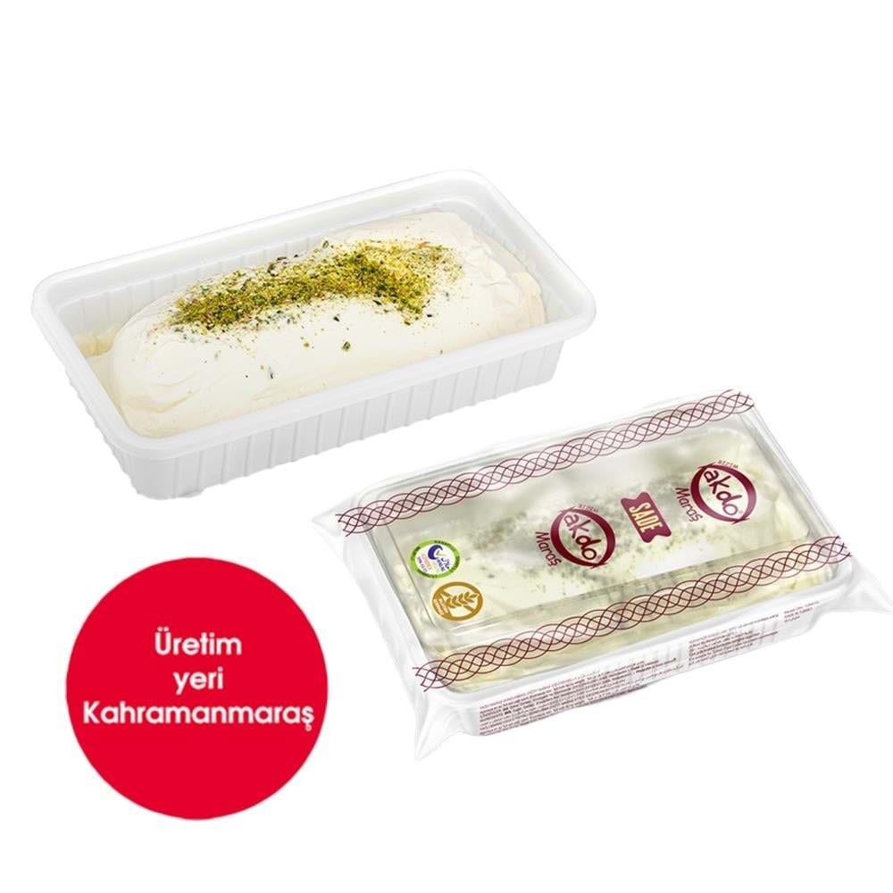 Akdo Dondurma 500 Gr Sade