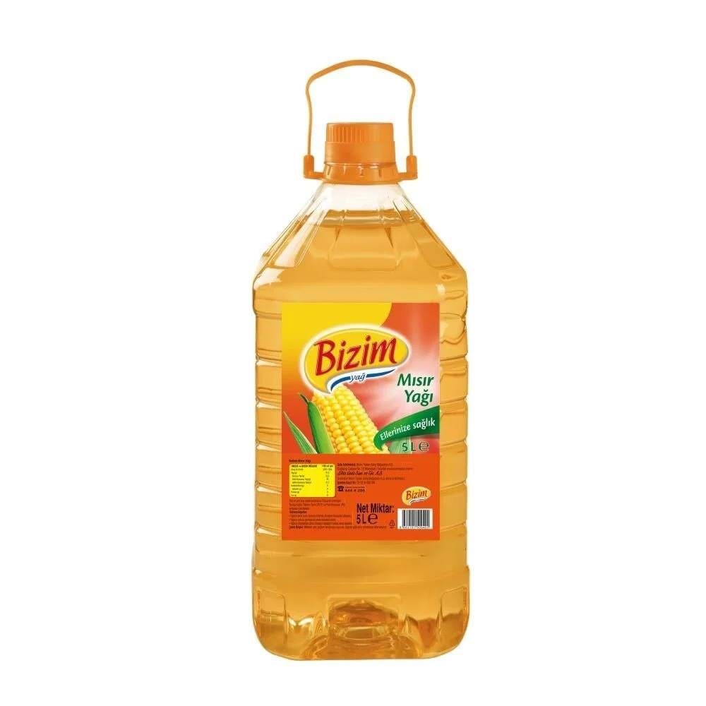 Ülker Bizim Mısır Yağı Pet 5 Lt