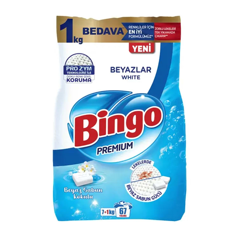 Bingo Premium Matik Beyazlar 7 + 1 Kg