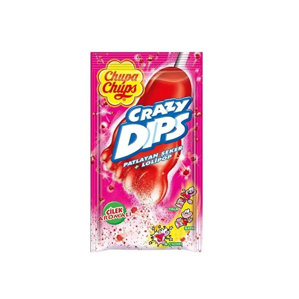 Chupa Chups Crazy Çilekli 14 Gr