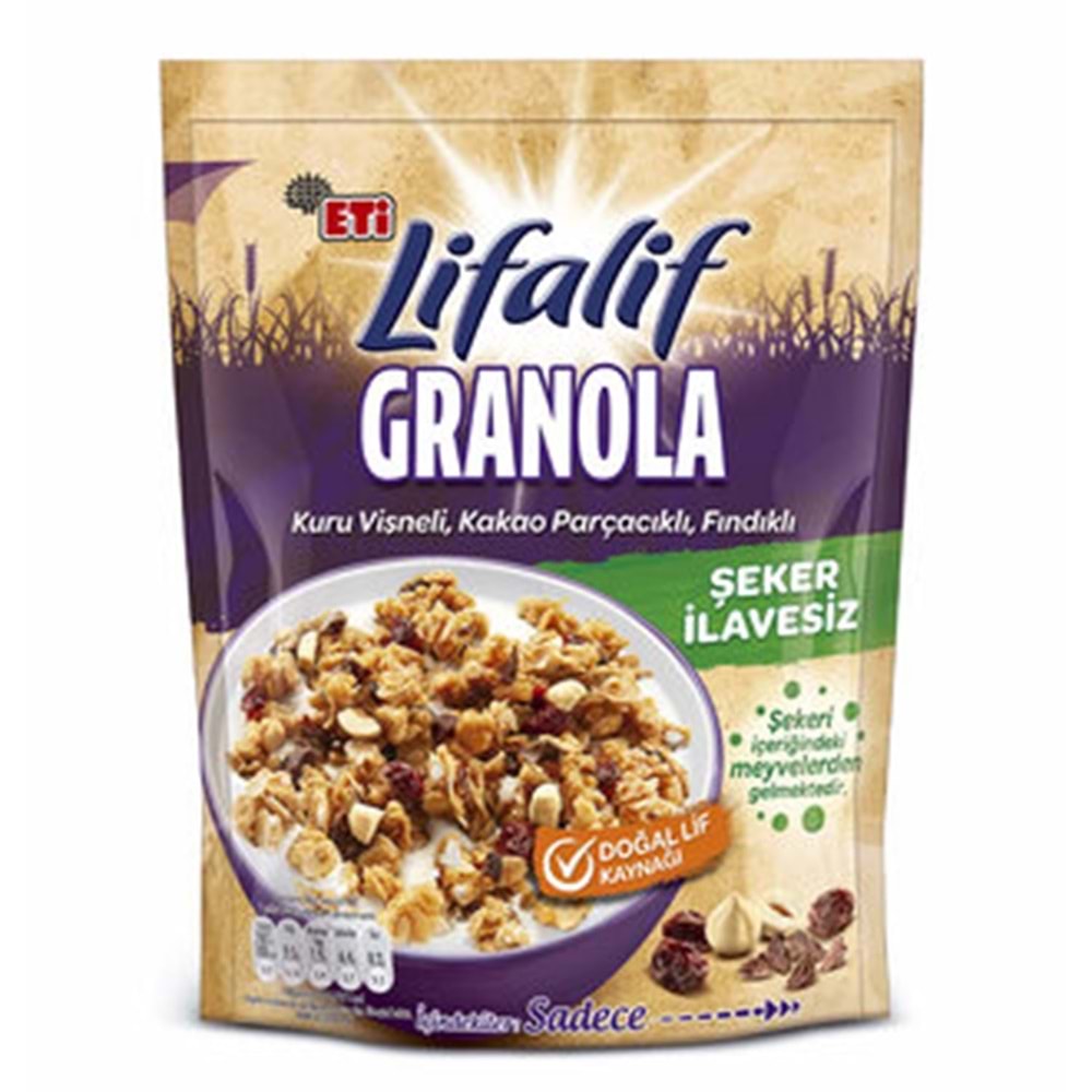 Eti Lifalif Gronola Vişne Kakao Fındık 200 Gr