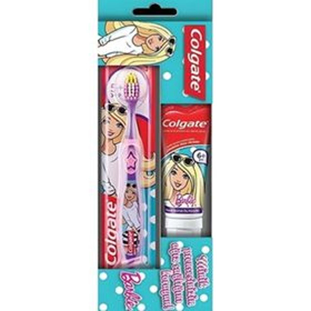 Colgate Çocuk Diş Macunu Seti Barbie &Batman 75 Ml + Diş Fırçası