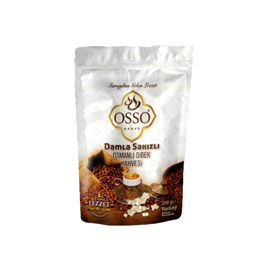 Osso Damla Sakızlı Osmanlı Dibek Kahvesi 200 Gr