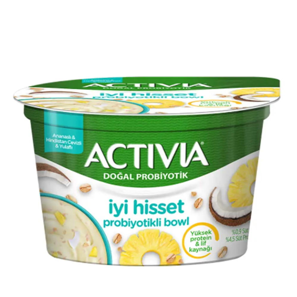 Activia Ananaslı & Hindistan Cevizli & Yulaflı Bowl 150 Gr
