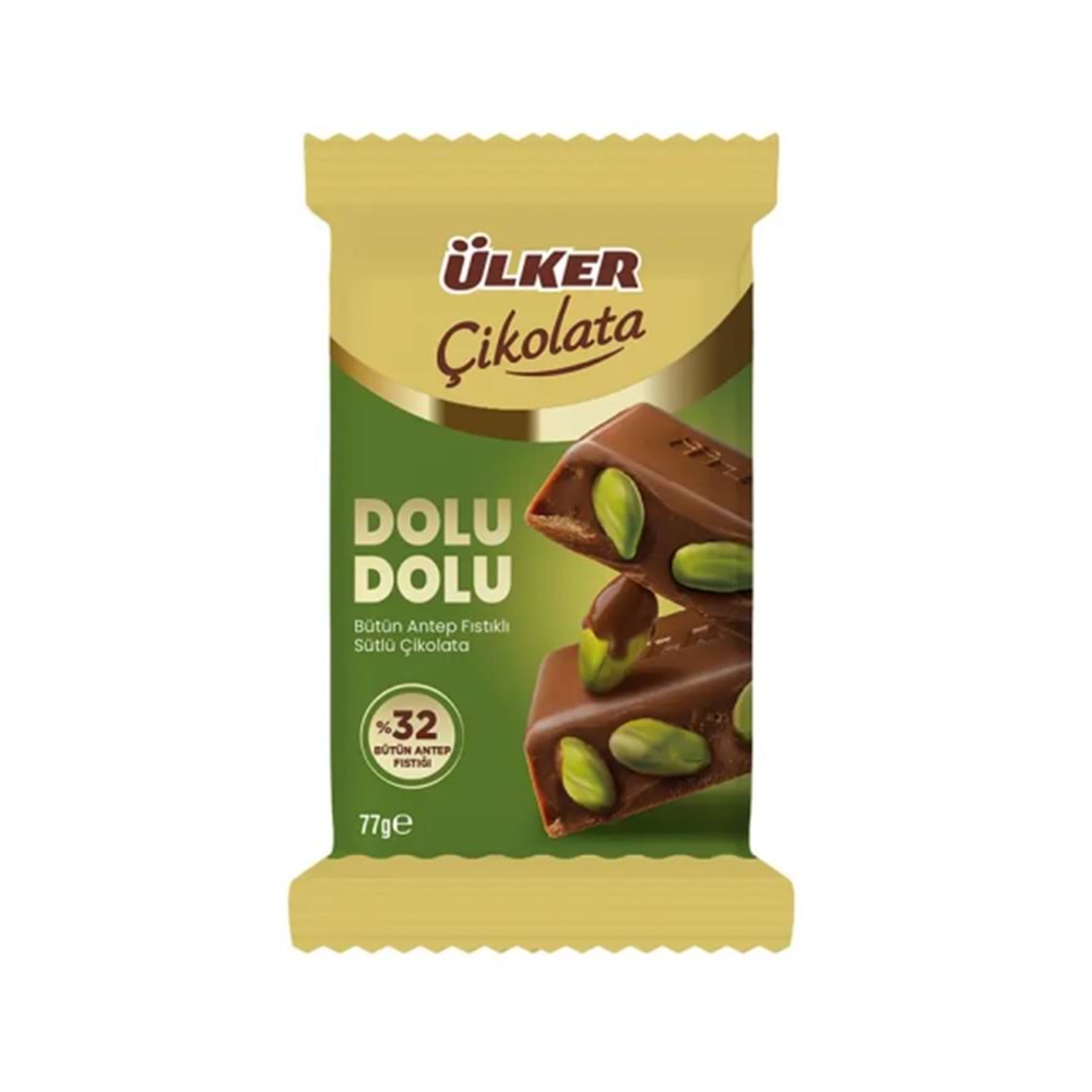 Ülker Çikolata Dolu Dolu Tablet 77 Gr
