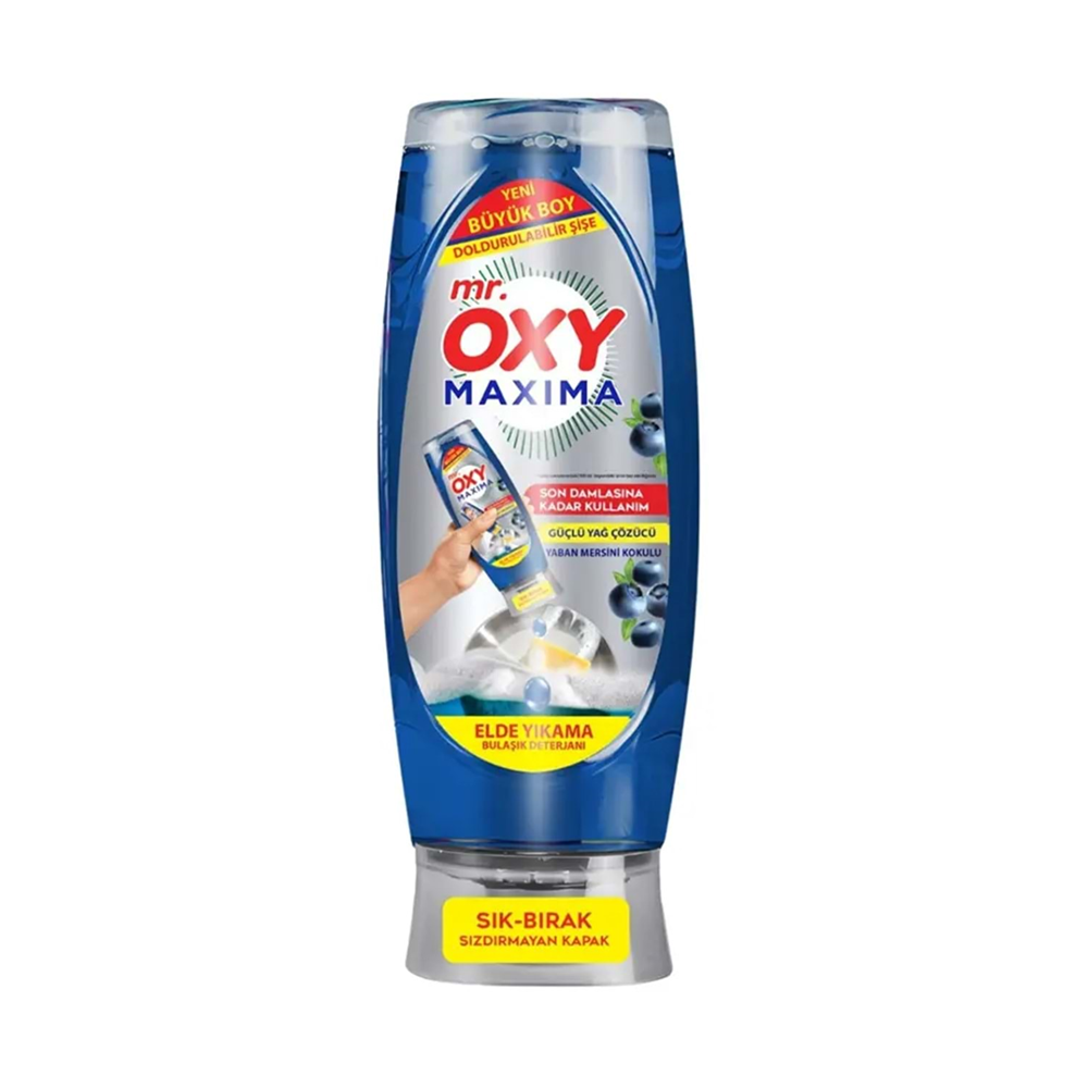 Mr.Oxy Bulaşık Deterjanı 650 Ml Yaban Mersini