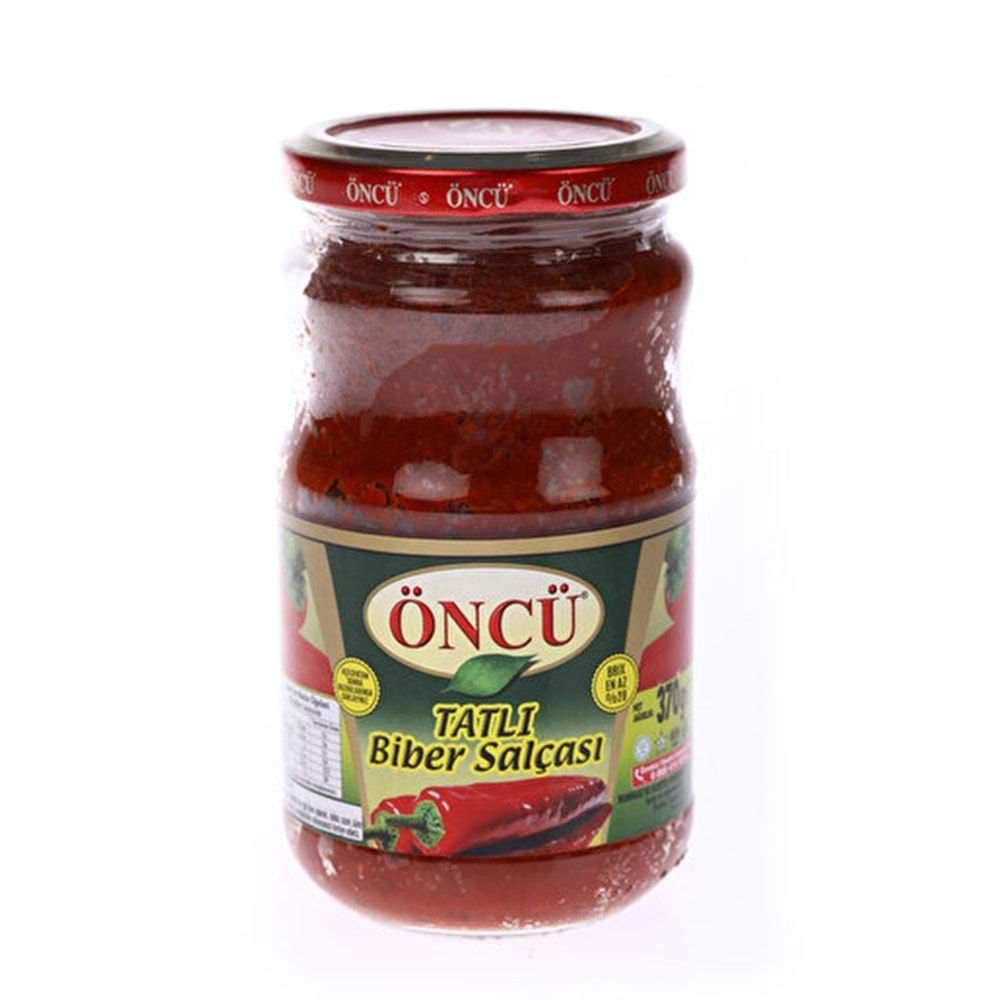 Öncü Ev Tipi Tatlı Biber Salçası 360 Gr