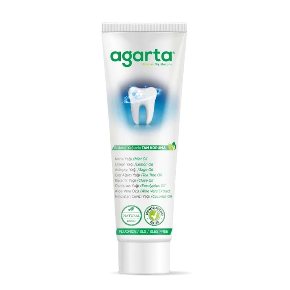 Agarta Doğal Diş Macunu Bitki Özlü 100 Ml