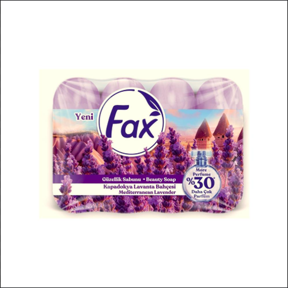 Fax Ekopak Sabun Kapadokya Lavanta 4 Lü 280 Gr
