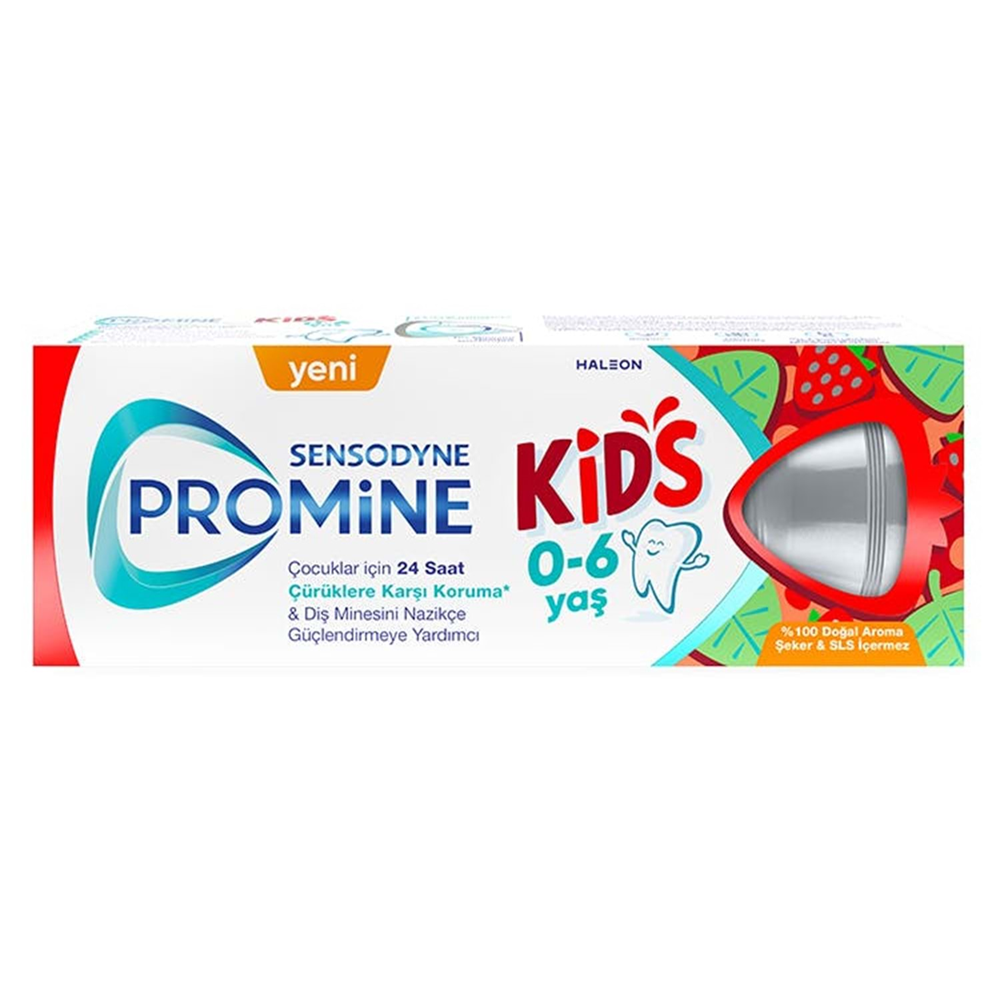 Sensodyne Promine Çocuk Çilek 0-6 Yaş 50 Ml