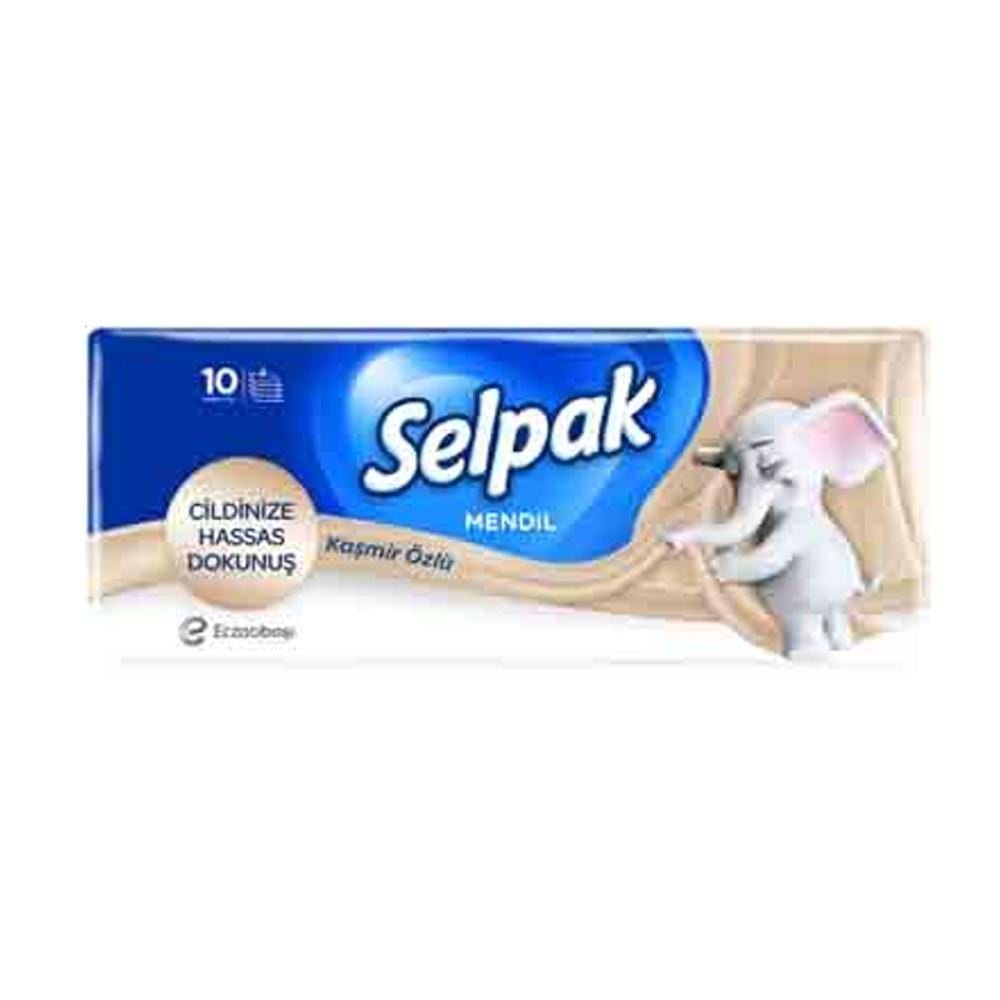 Selpak Mendil Losyonlu Kaşmir Özlü 10 Yaprak
