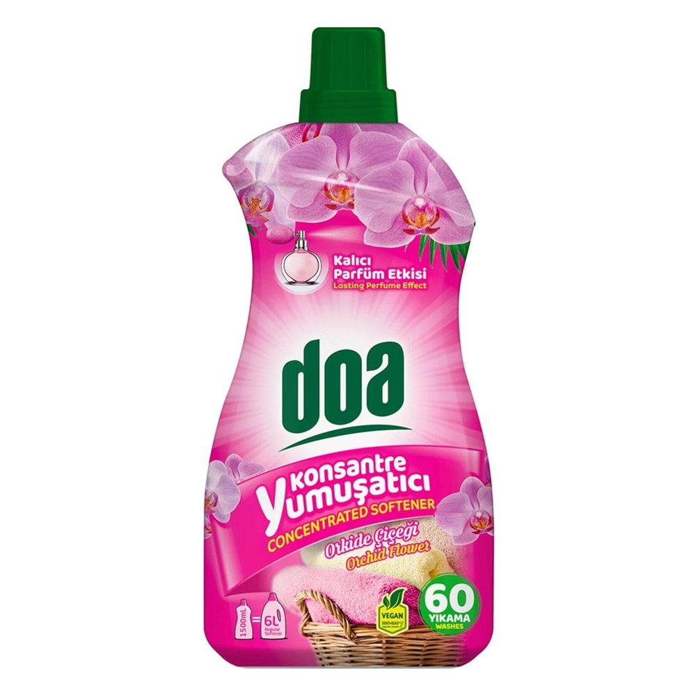 Doa Konsantre Yumuşatıcı Orkide Çiçeği 60 Yıkama 1.5 Lt