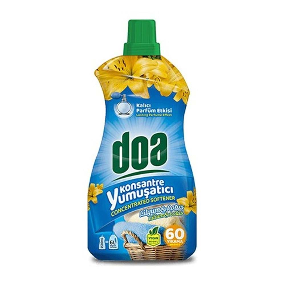Doa Konsantre Yumuşatıcı Lilyum&Lotus 60 Yıkama 1.5 Lt
