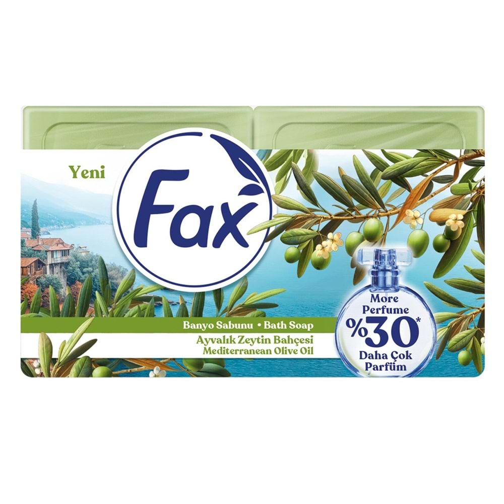 Fax Banyo Sabunu Ayvalık Zeytin Bahçesi 4 Lü 600 Gr