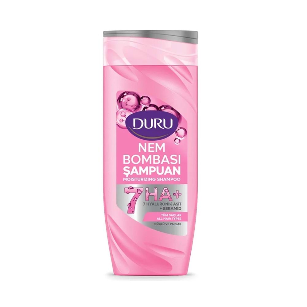 Duru Nem Bombası Şampuan Güçlü Ve Parlak 400 Ml