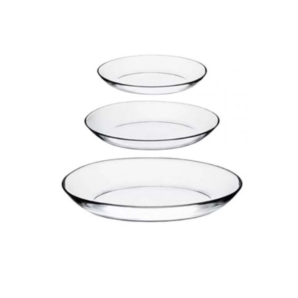 Paşabahçe 96501 Invatıon Oval Tabak Set 3 Lü