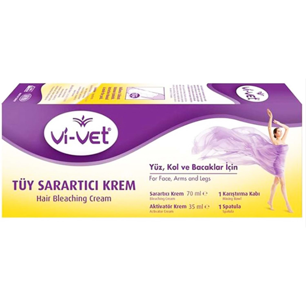 Vi-Vet Tüy Sarartıcı Krem 35Ml + 70 Ml