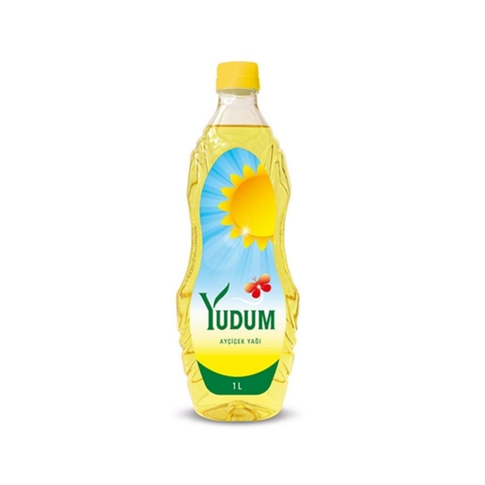 Yudum Ayçiçek Yağı 1 Lt