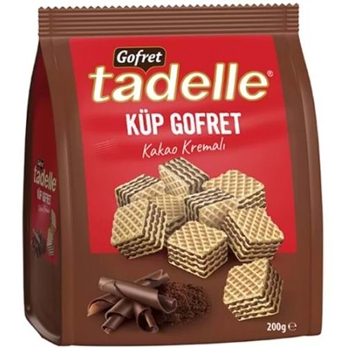 Tadelle Kakao Kremalı Küp Gofret Çoklu Paket 200 Gr
