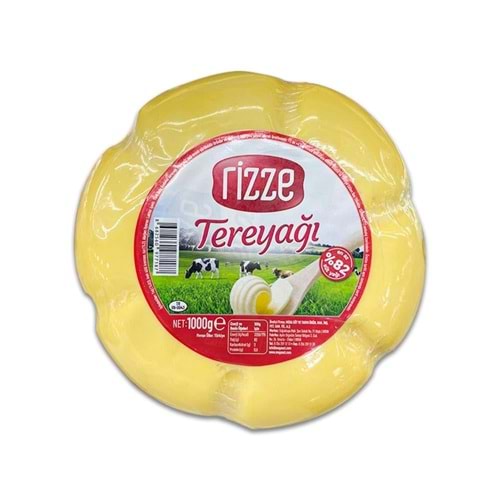 Rizze Köy Tipi Tereyağı 1 Kg Topak