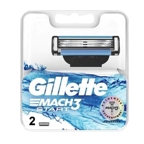 Gillette Mach3 Start Yedek Tıraş Bıçağı 2Li