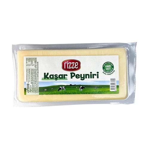 Rizze Kaşar Peyniri Yarım Yağlı 600 Gr