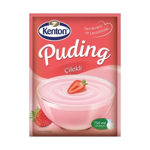 Kenton Puding Çilekli 125 Gr
