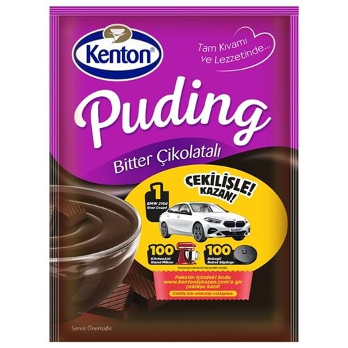 Kenton Puding Çikolata Aşkı Bitter Çikolatalı 100 Gr
