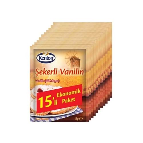 Kenton Şekerli Vanilin 15 Li 75 Gr