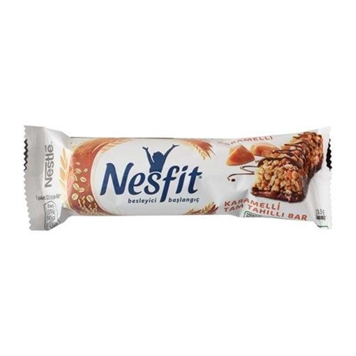 Nestle Nesfit Karamelli Tam Tahıllı Bar 23.5 Gr