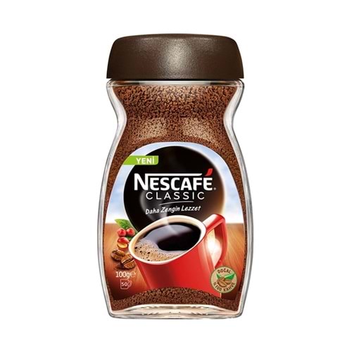 Nescafe Classic Kahve 100 Gr Kavanoz