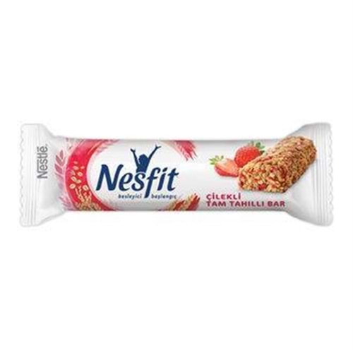 Nestle Nesfit Çilekli Tam Tahıllı Bar 23.5 Gr