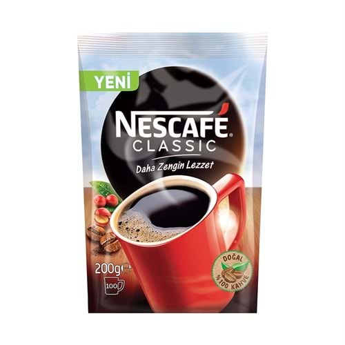 Nescafe Classic Kahve Ekonomik 200 Gr