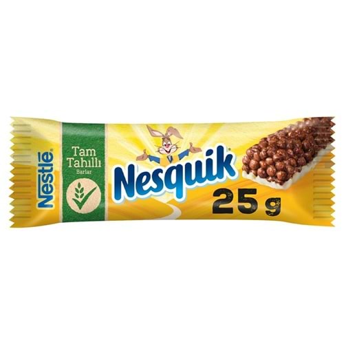 Nestle Nesquik Kakaolu Tam Tahıllı Bar 25 Gr