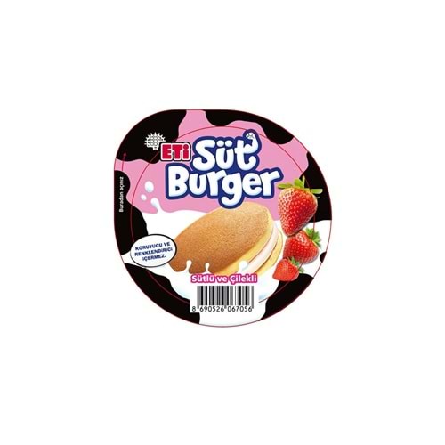 Eti Süt Burger Sütlü Çilekli 35 Gr
