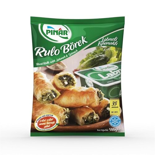Pınar Rulo Börek Labneli Ispanaklı 500 Gr